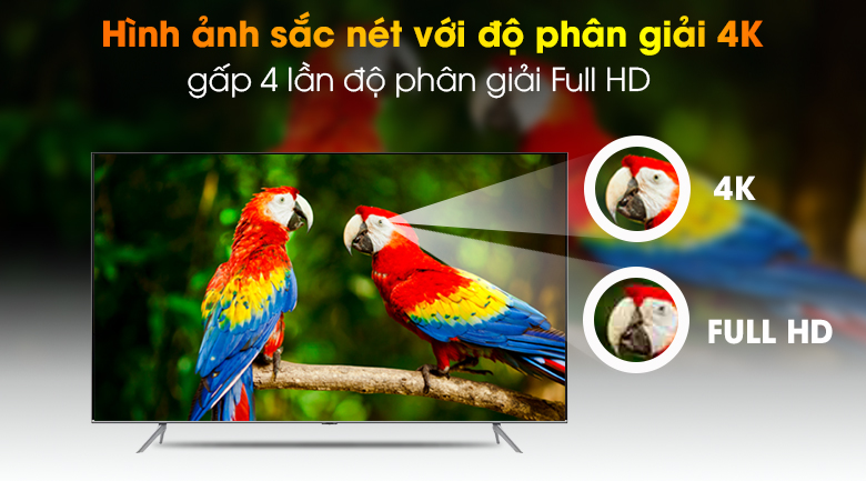 4K - Smart Tivi QLED Samsung 4K 85 inch QA85Q70T