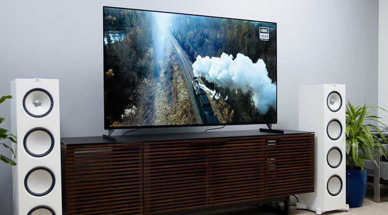 Android Tivi OLED Sony 4K 55 inch XR-55A90J - Kích thước xem rộng với thiết kế One Slate, khung viền cực mảnh